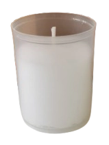 Veilleuse 15 Heures Blanche - 70x53mm